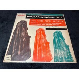 1956 DVORAK:Symphony №5 "From the New World" In E Minor. Op 95 LP Vinyl Record